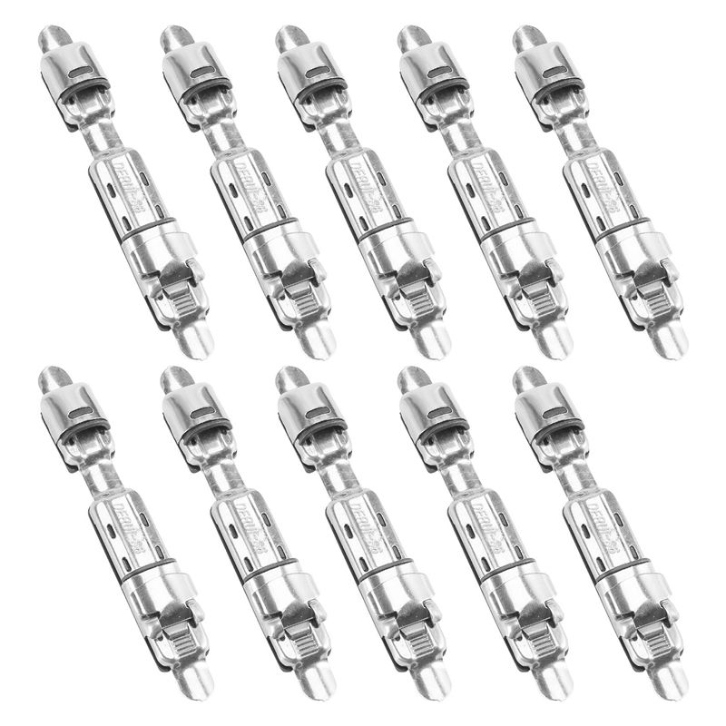 Fishing Rod Holder - ABPF 10er-Set Angelrutenrollenhalter, Rollenhalterung, Angelrollenhalter, Deck-Angelrollenhalter,