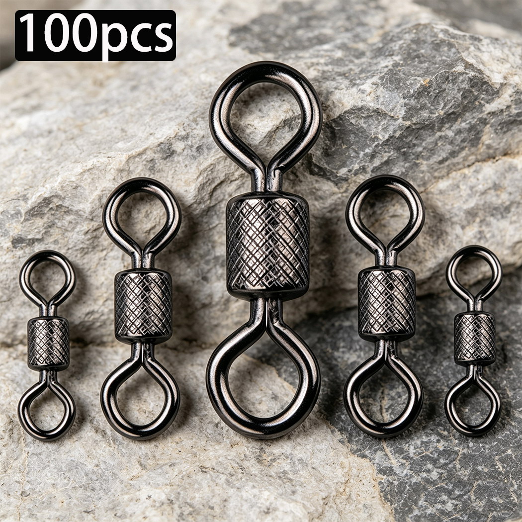Fishing Rod Case - 100 Stück/Box Angelwirbel 1 # -14
