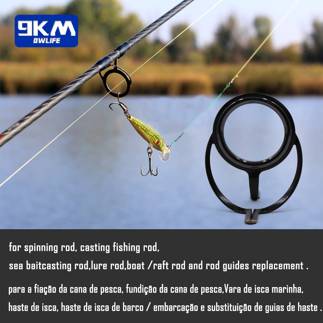 Angelruten-Reparatur-Set, Spin – Fishing Rod Guide Replacement Bewertung und Preis