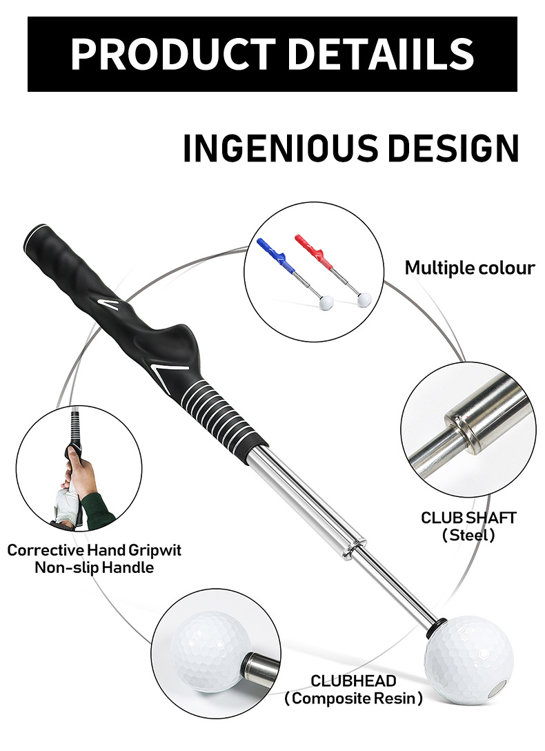 Golf-Teleskop-Schwungtrainer,  – Fishing Rod Telescopic Bewertung und Preis